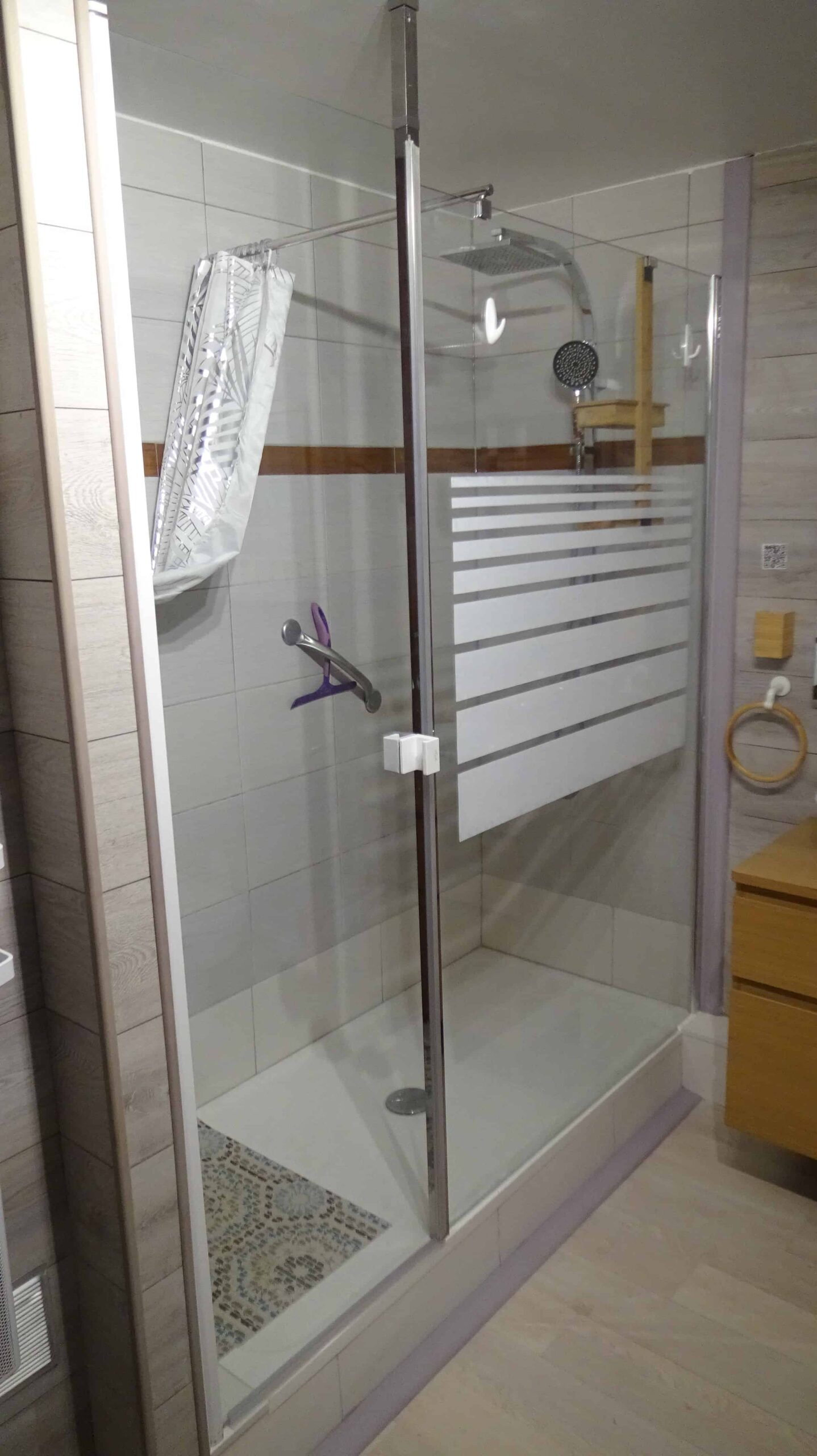 Belle douche à l'italienne
